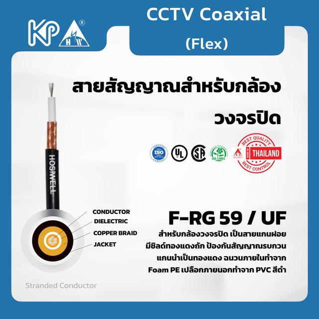 RG59 for CCTV แกนฝอย